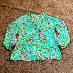 Lilly Pulitzer silk blouse